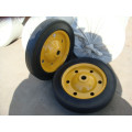 wheel barrow solid rubber tire